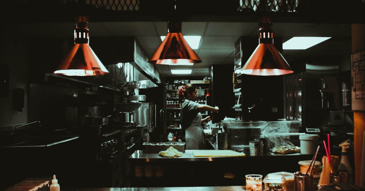 Restaurant kitchen