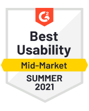 FORM G2 Mind-Market Best Usability Summer 2021 Badge