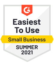 FORM G2 Small Business Easiest to Use Summer 2021 Badge