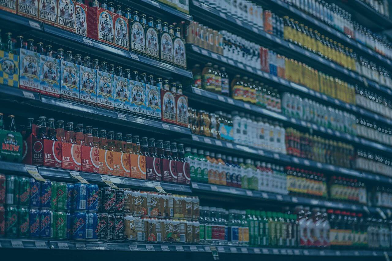 FORM - Shelf of Non-Alcoholic Beverages