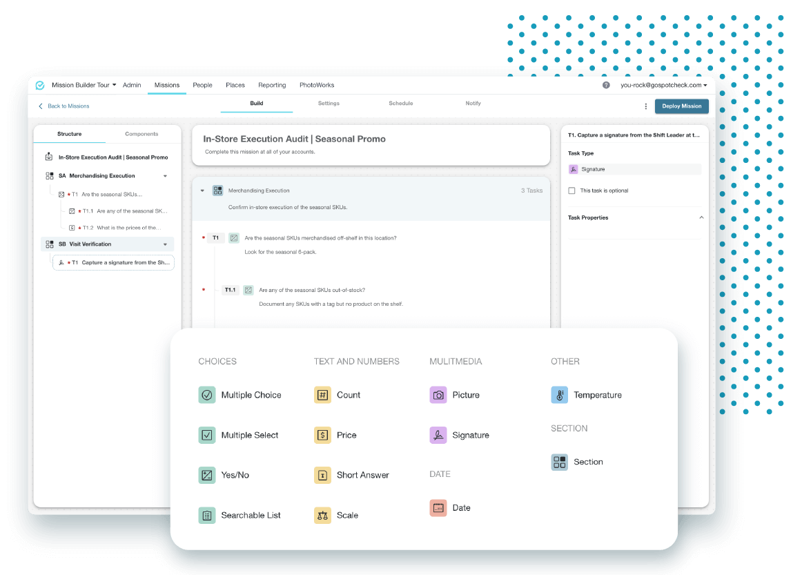 Guide frontline teams with mobile task management.